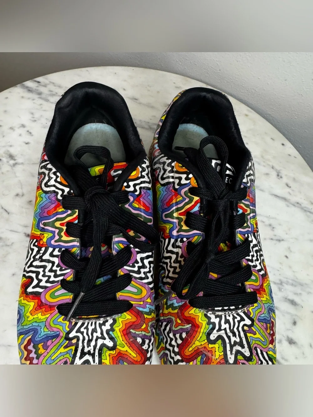 Skechers Jen Stark Shoes Size 4 Unisex Big Kids Fantastic Condition